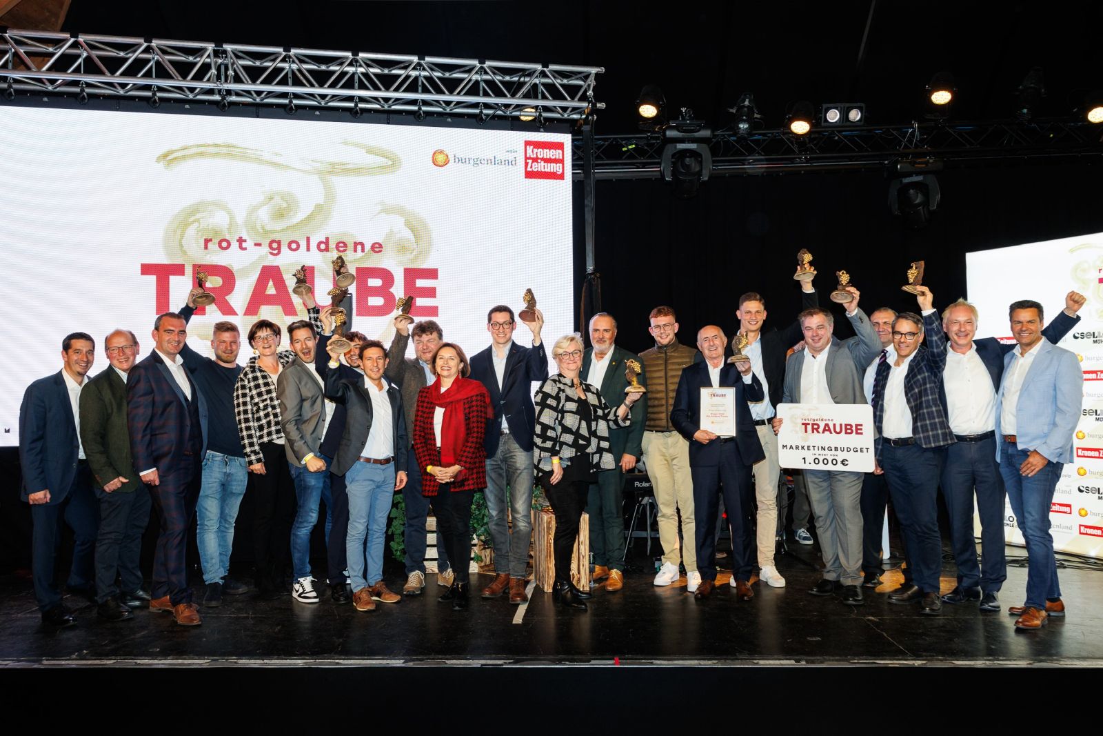 Verleihung Rot-Goldene Traube 2024