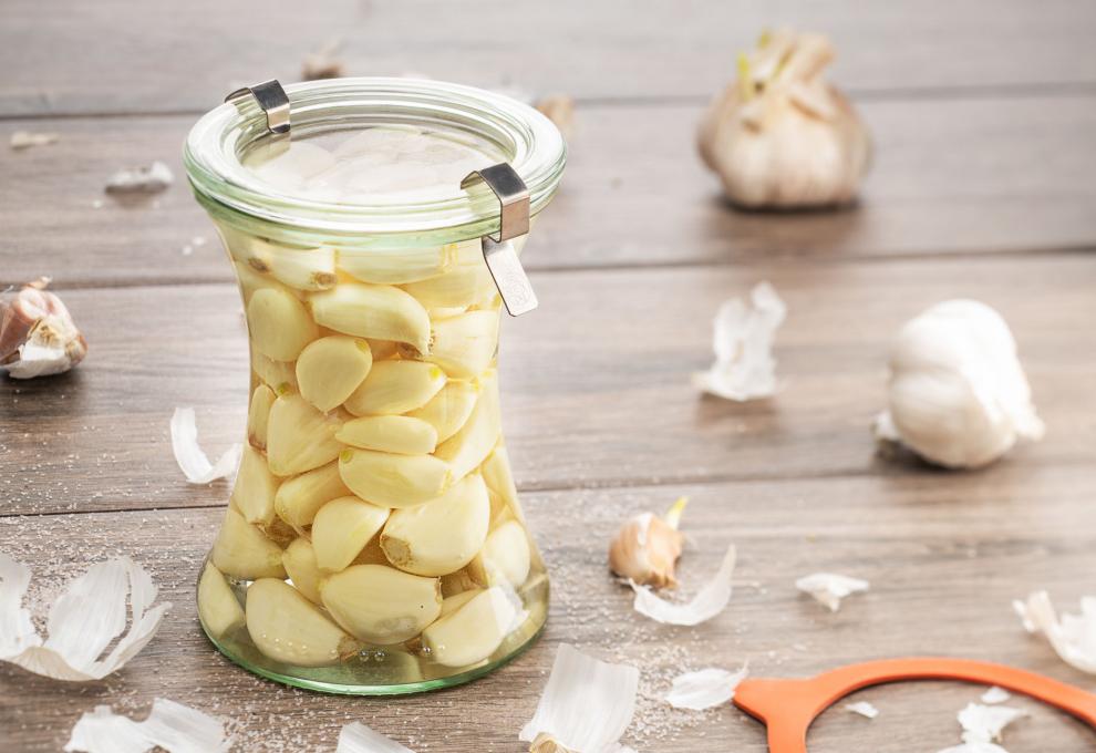 Fermentierter Knoblauch