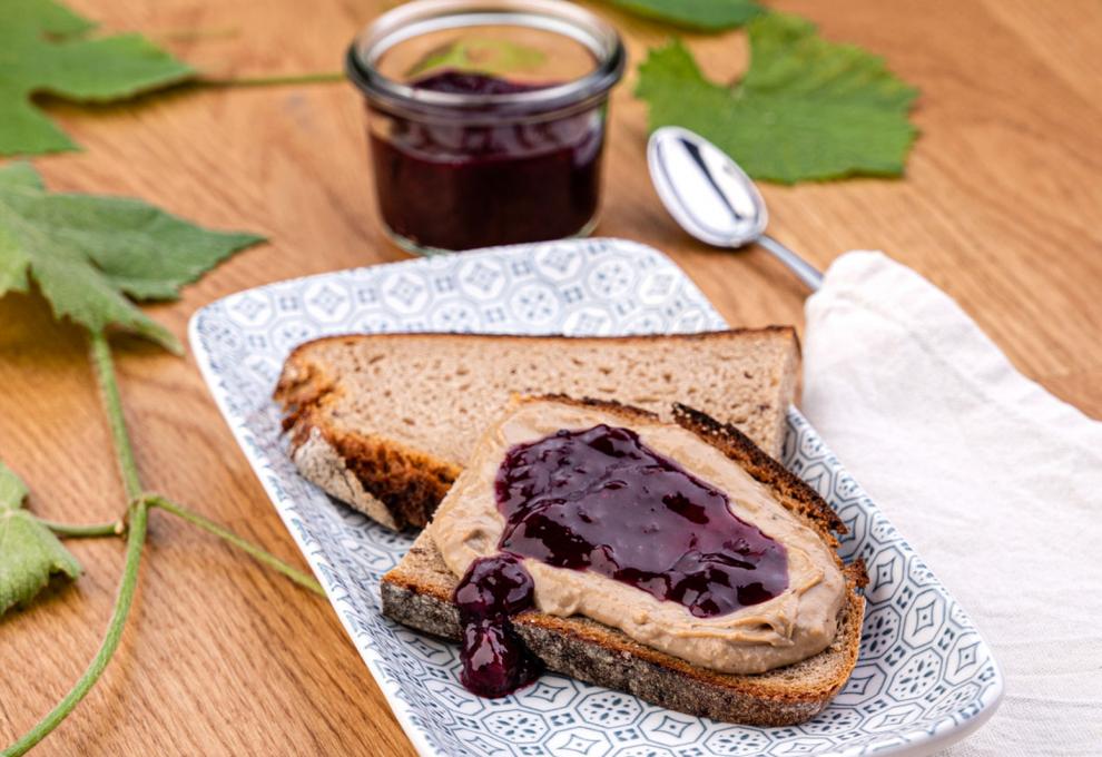 Geflügelleberparfait mit Schilchermarmelade