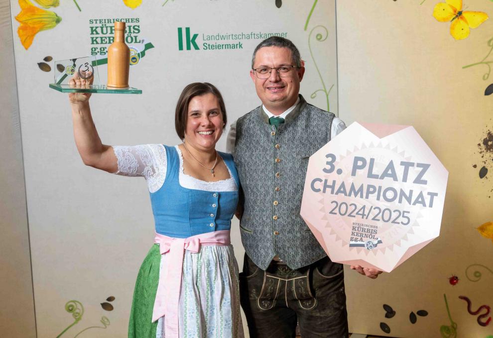 Durchbruch für Martina und Andreas Eberhardt mit Platz 3